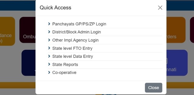 NREGA Payment Status Quick Access