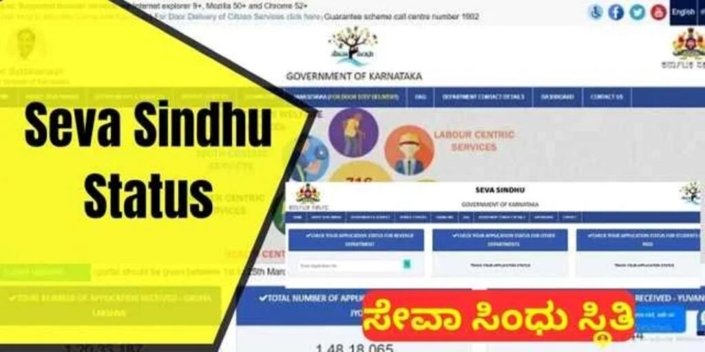 Check Out Seva Sindhu Status Online 2024