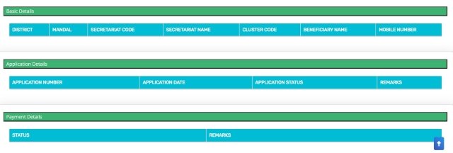 YSR EBC Nestham Payment Status Check 