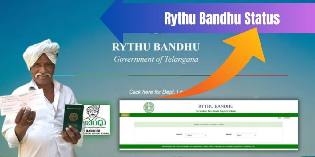 Rythu Bandhu Status 2025 Check Online at rythubandhu.telangana.gov.in ...