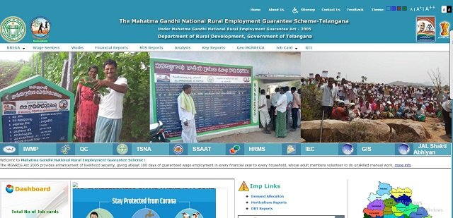 Nrega Telangana Portal