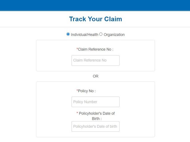 Track Your Claim