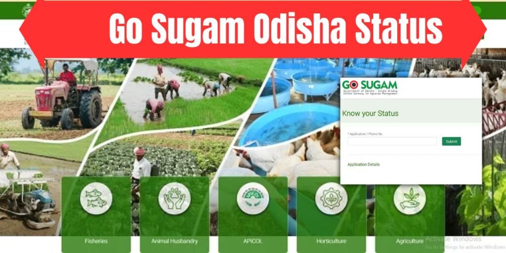 Go Sugam Odisha Status  