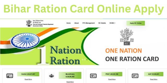 Bihar Ration Card Online Apply