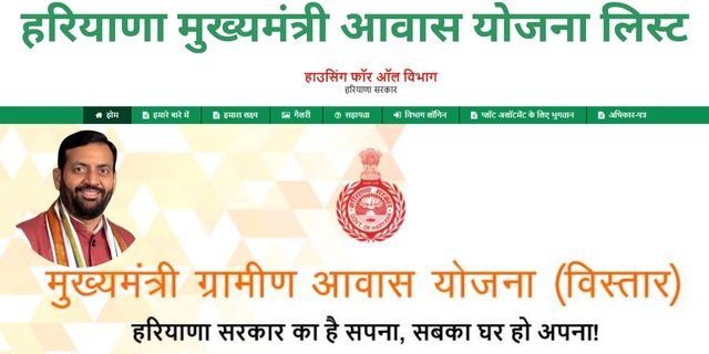Haryana Mukhyamantri Awas Yojana List