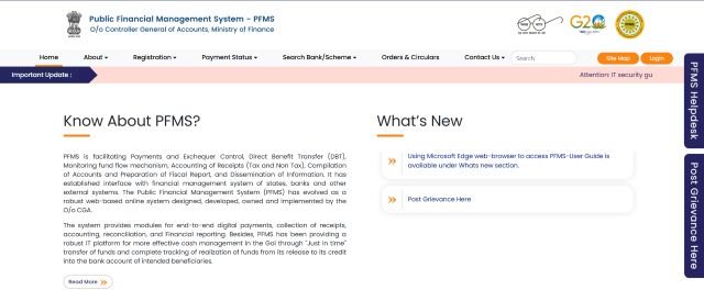 Maiya Samman Yojana Kist check website